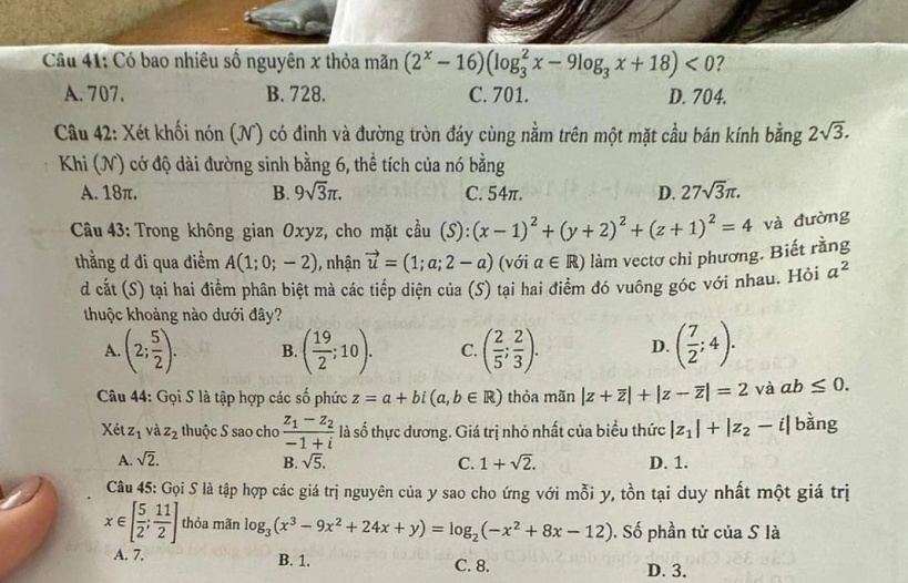 Sau môn Ngữ văn đến môn Toán dính nghi vấn lọt đề thi