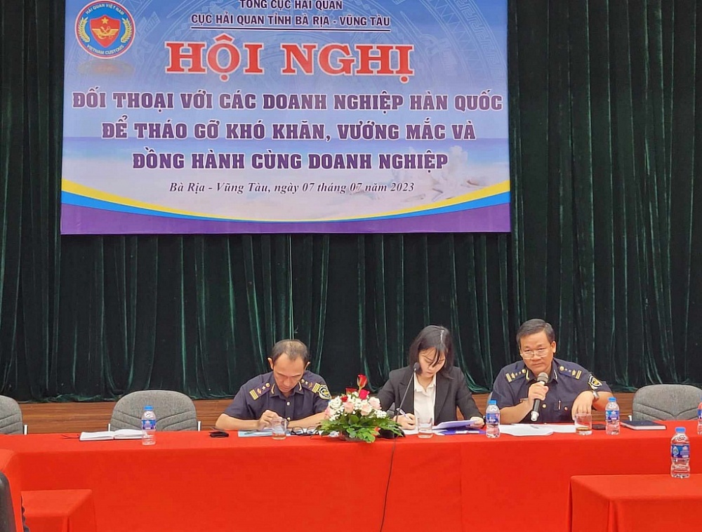 Hải quan Bà Rịa – Vũng Tàu hỗ trợ tối đa cho doanh nghiệp Hàn Quốc trong hoạt động xuất nhập khẩu