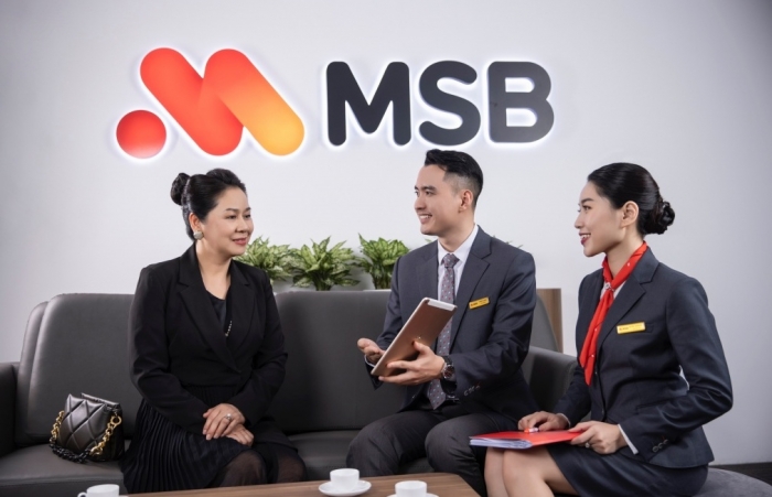 MSB điều chỉnh giảm 1% lãi suất cho vay cho doanh nghiệp