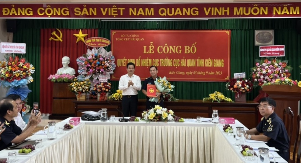 Hải quan Kiên Giang có tân cục trưởng