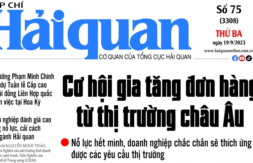 Những thông tin hấp dẫn trên Tạp chí Hải quan số 75 phát hành ngày 19/9/2023