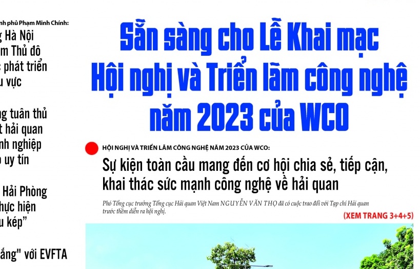 Những thông tin hấp dẫn trên Tạp chí Hải quan số 81 phát hành ngày 10/10/2023