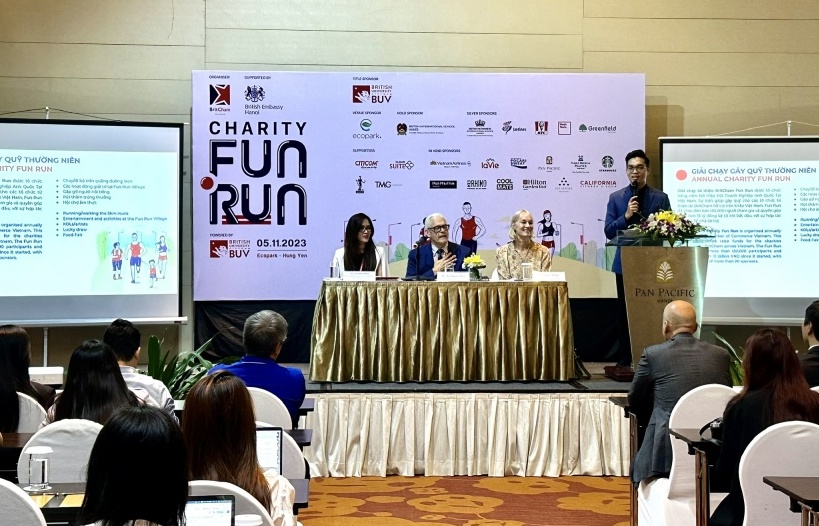 Hàng nghìn người sẽ chạy bộ gây quỹ từ thiện tại BritCham Charity Fun Run 2023