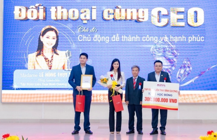 IPPG tài trợ 1,3 tỷ đồng học bổng và giải thưởng cho sinh viên nghèo vượt khó HUTECH