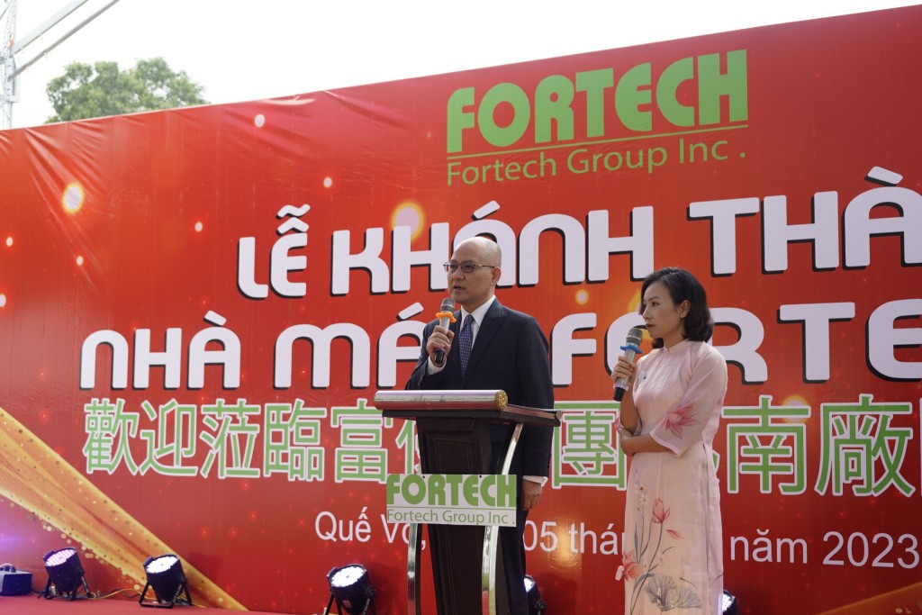 Fortech khai trương cơ sở sản xuất mới tại Việt Nam