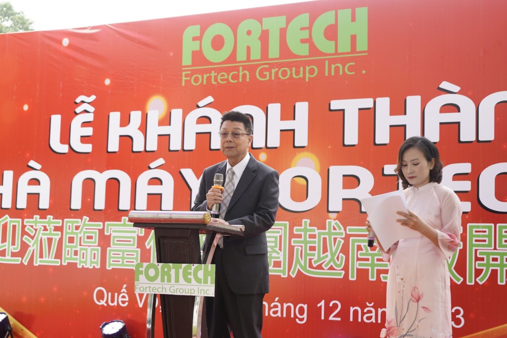 Fortech khai trương cơ sở sản xuất mới tại Việt Nam