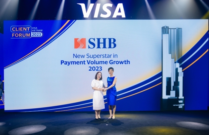 VISA vinh danh SHB là “Ngôi sao tăng trưởng thẻ năm 2023”