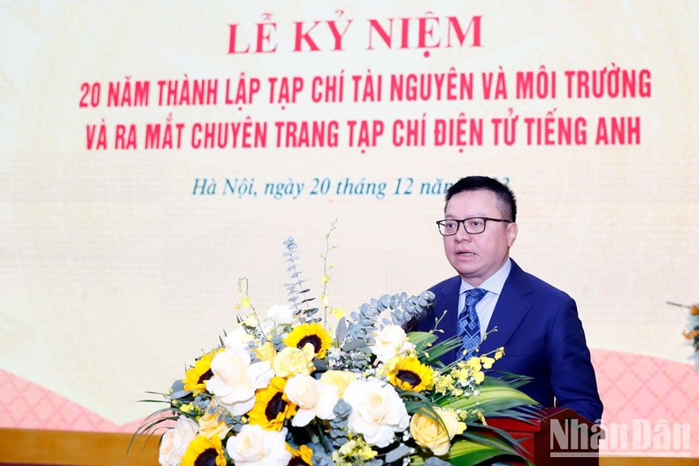 Tạp chí Tài nguyên và Môi trường kỷ niệm 20 năm thành lập, ra mắt chuyên trang tiếng Anh ảnh 4