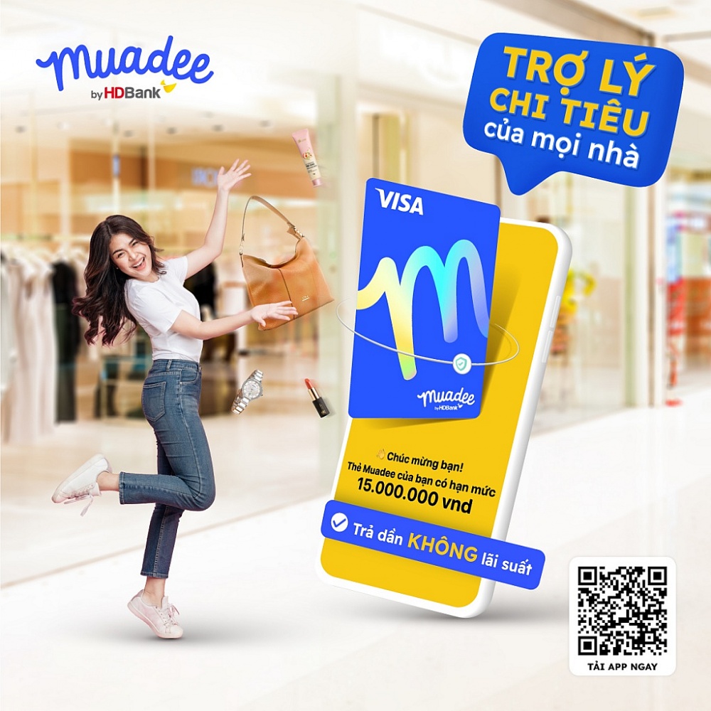 Muadee by HDBank triển khai giải pháp trả góp không lãi suất của Visa