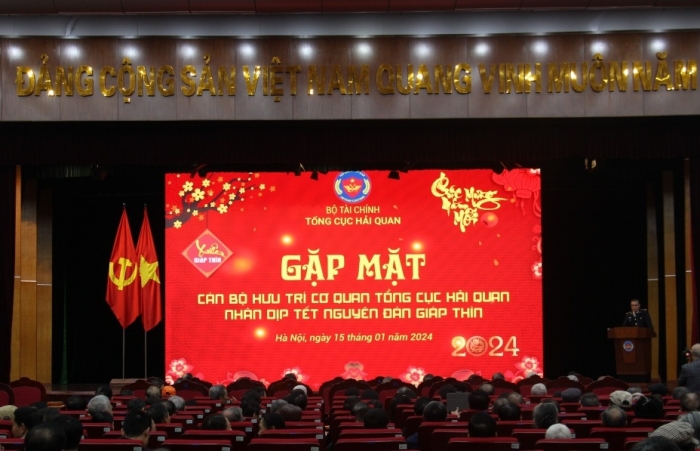 Tổng cục Hải quan gặp mặt cán bộ hưu trí dịp Xuân Giáp Thìn 2024