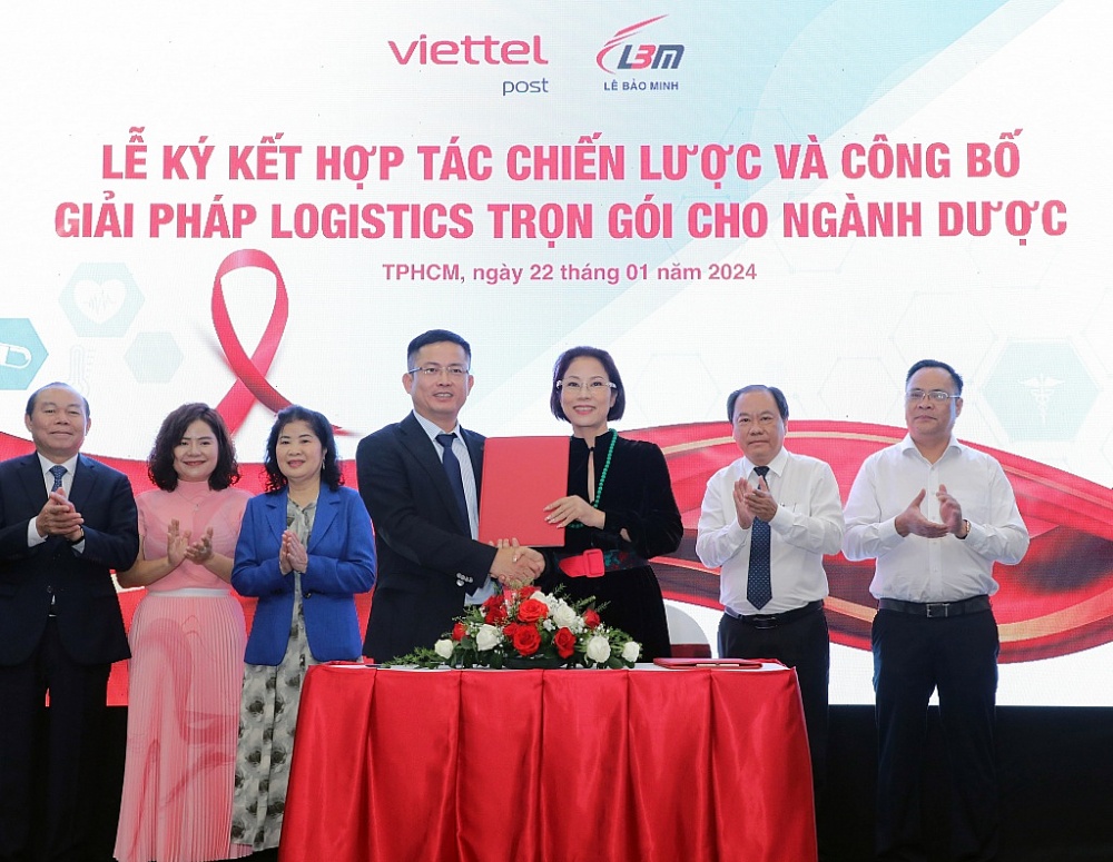 Viettel Post và Lê Bảo Minh hợp tác công bố  giải pháp logistics trọn gói cho ngành dược