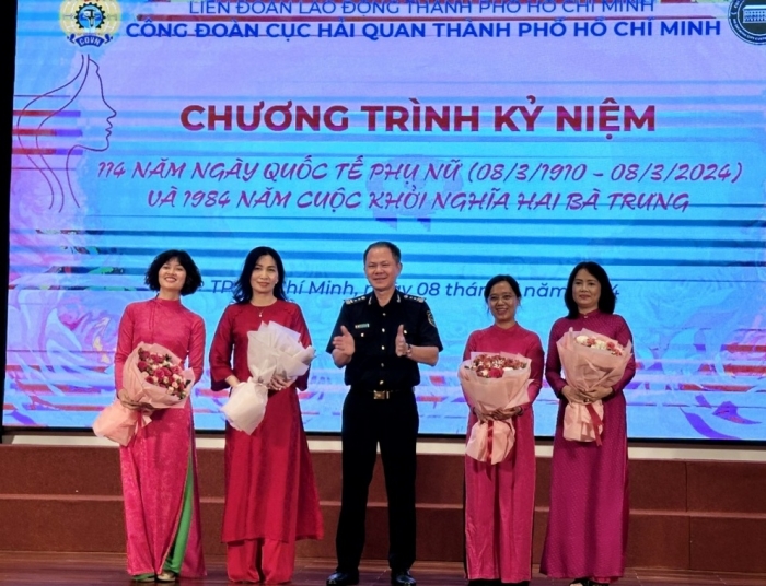 Công đoàn Hải quan TPHCM tổ chức nhiều hoạt động ý nghĩa chào mừng ngày Quốc tế Phụ nữ