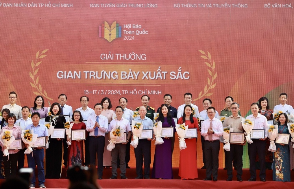 Bế mạc Hội Báo toàn quốc 2024, Liên Chi hội Nhà báo ngành Tài chính đạt giải Khuyến khích Gian trưng bày xuất sắc