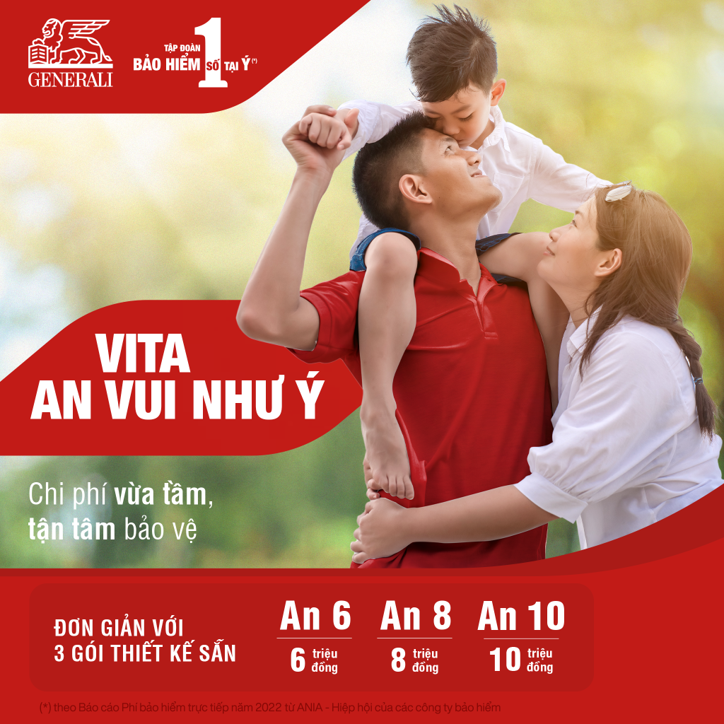 Generali Việt Nam ra mắt sản phẩm bảo hiểm liên kết chung VITA – An vui như ý