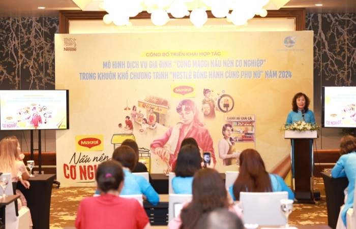 Nestlé Việt Nam công bố triển khai hợp tác mô hình dịch vụ gia đình “Cùng MAGGI nấu nên cơ nghiệp”