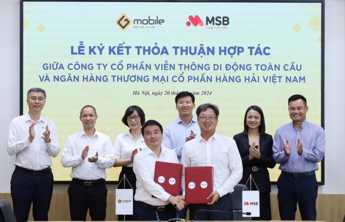 Hợp tác cung cấp dịch vụ viễn thông và giải pháp tài chính giữa MSB và Gtel Mobile