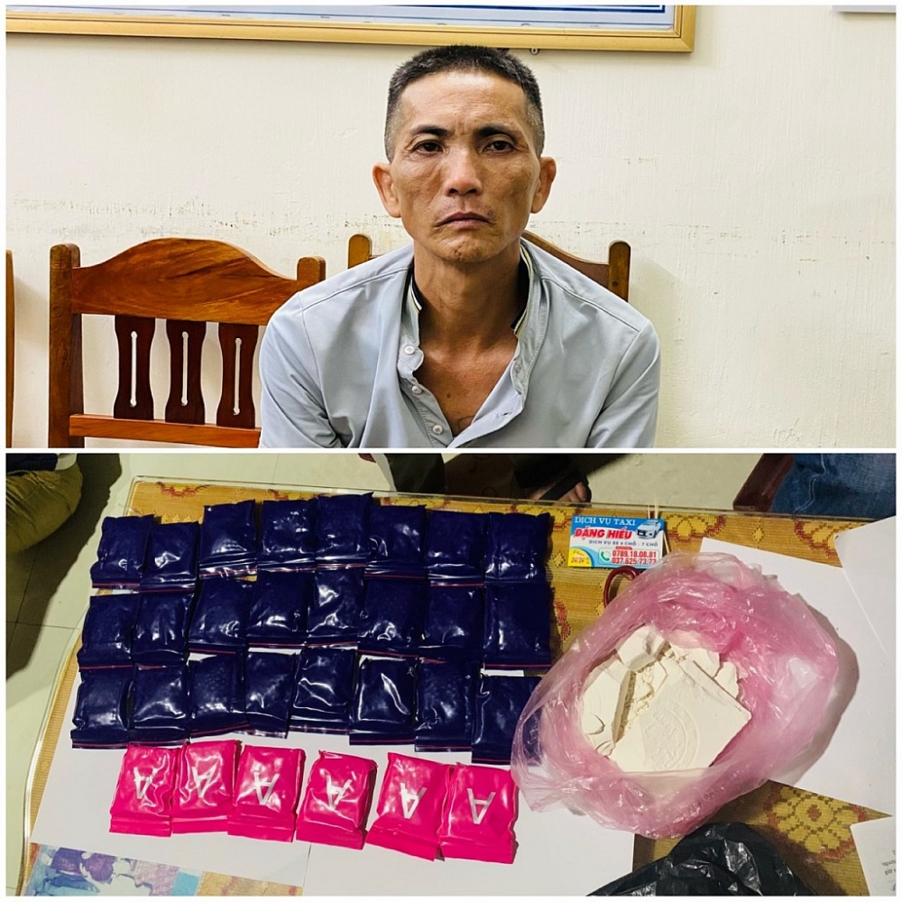 Triệt phá 2 vụ, thu giữ 18.056 viên ma túy tổng hợp và gần 1 bánh heroin