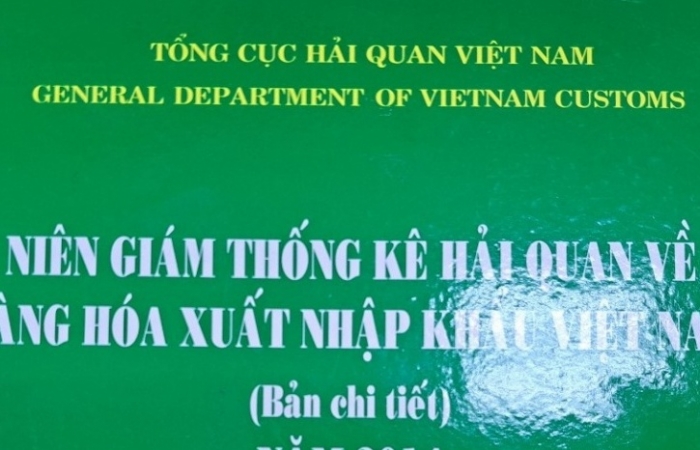 Hải quan ban hành niên giám thống kê xuất nhập khẩu