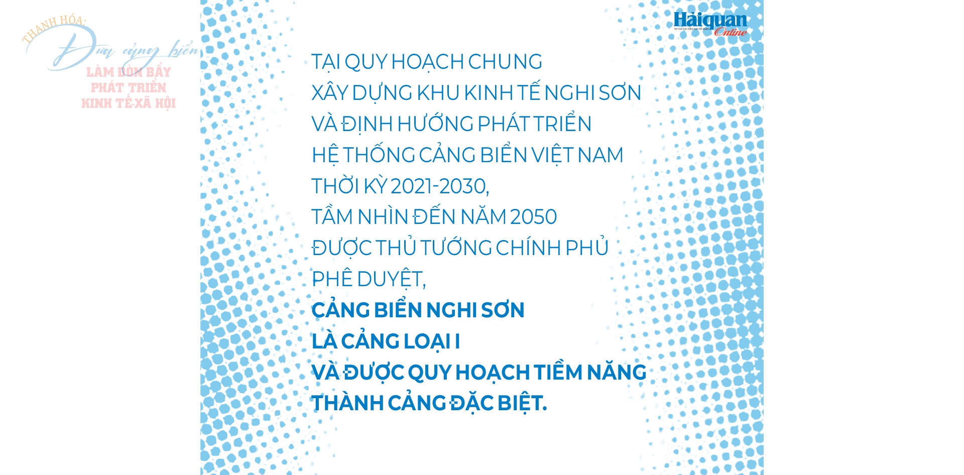 Thanh Hóa: Đưa cảng biển làm đòn bẩy triển kinh tế-xã hội