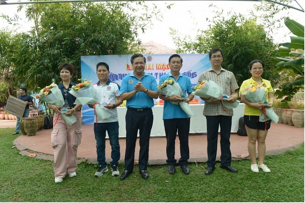 Sôi nổi hoạt động giao lưu thể thao, văn nghệ của Cụm thi đua số 5