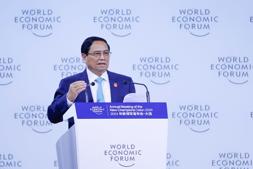 Toàn văn bài phát biểu đặc biệt của Thủ tướng Phạm Minh Chính tại WEF Đại Liên 2024- Ảnh 1.