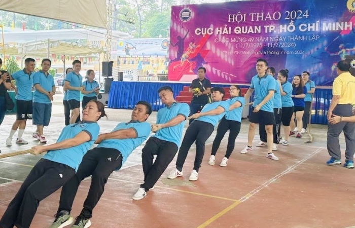 Sôi nổi Hội thao kỷ niệm 49 năm thành lập Cục Hải quan TP Hồ Chí Minh