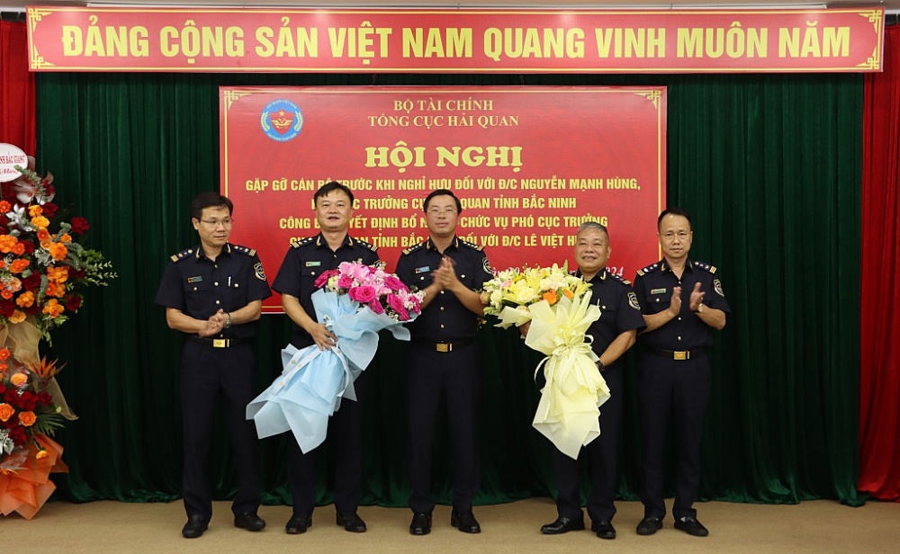 Bổ nhiệm tân Phó Cục trưởng Cục Hải quan Bắc Ninh Lê Việt Hùng