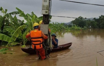 Đã khôi phục cung cấp điện cho hơn 5 triệu khách hàng ảnh hưởng bão số 3