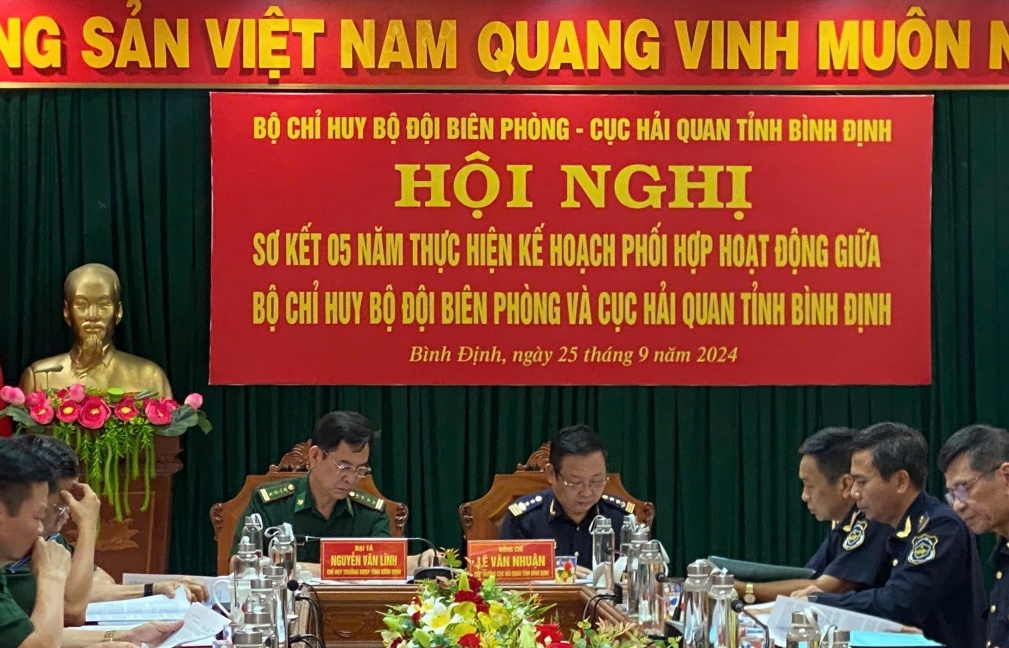 Công tác phối hợp giữa Hải quan và Bộ đội Biên phòng Bình Định chuyển biến tích cực