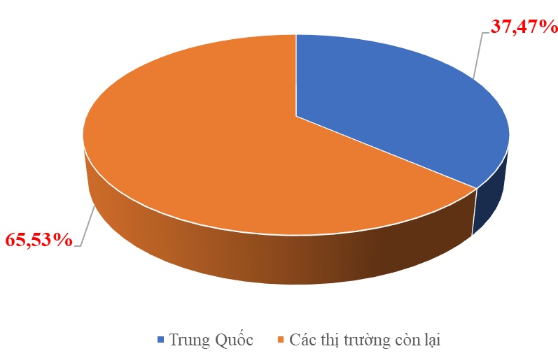 6 thị trường nhập khẩu chục tỷ đô - Trung Quốc áp đảo