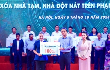 Masan Group trao 100 tỷ hỗ trợ chương trình "Mái ấm cho đồng bào tôi"