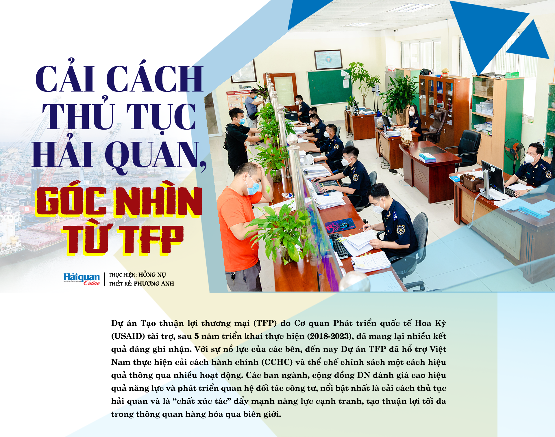 MEGASTORY: Cải cách thủ tục hải quan, góc nhìn từ TFP