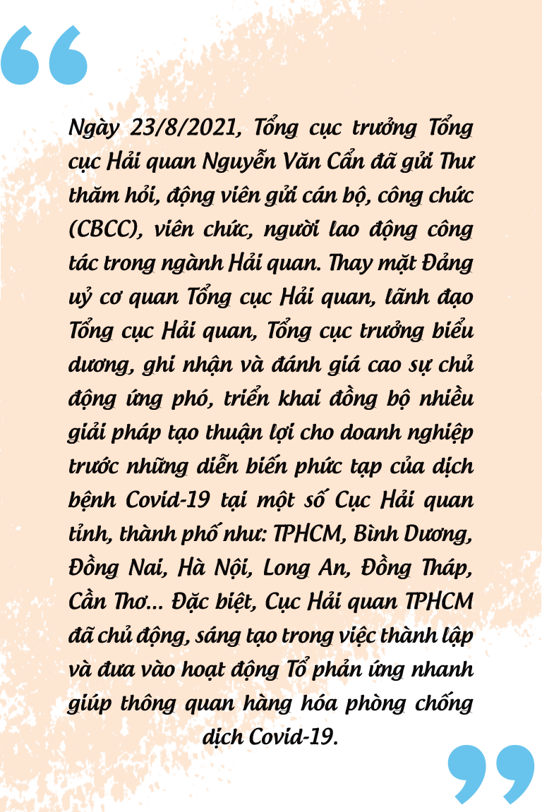 MEGASTORY: Chuyện về những đơn vị Hải quan nơi tâm "bão" Covid-19