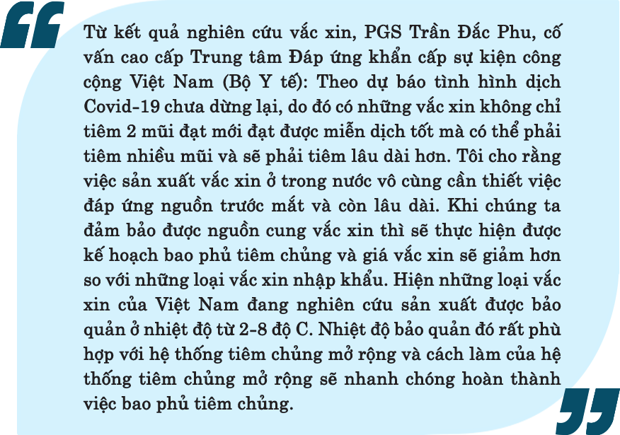 MEGASTORY: Thực hiện chiến lược vắc xin để đưa Việt Nam trở lại bình thường mới