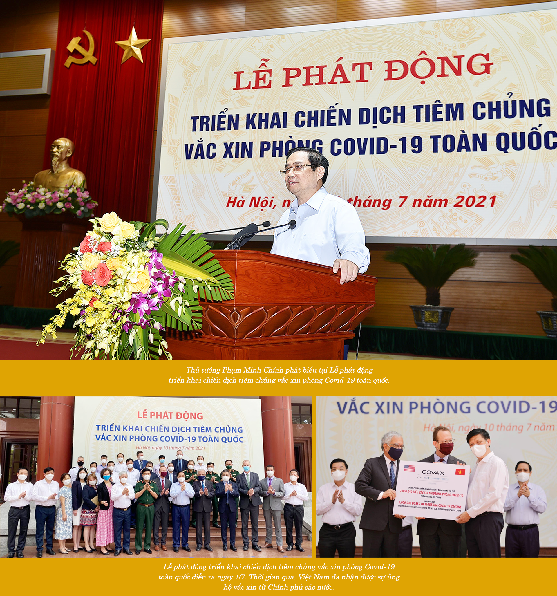 MEGASTORY: Thực hiện chiến lược vắc xin để đưa Việt Nam trở lại bình thường mới