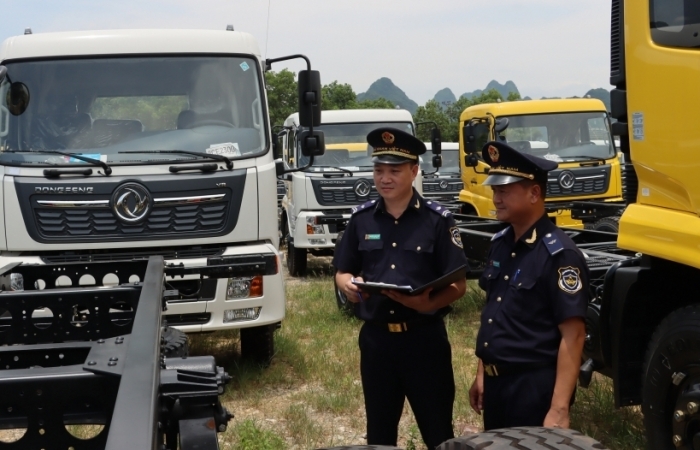 155 doanh nghiệp làm thủ tục tại Hải quan Cao Bằng