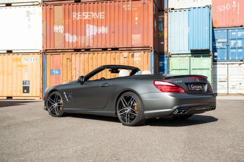 mercedes amg sl63 manh 800 ma luc sau khi qua tay g power