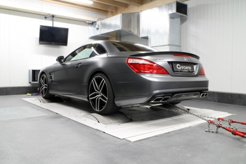 mercedes amg sl63 manh 800 ma luc sau khi qua tay g power