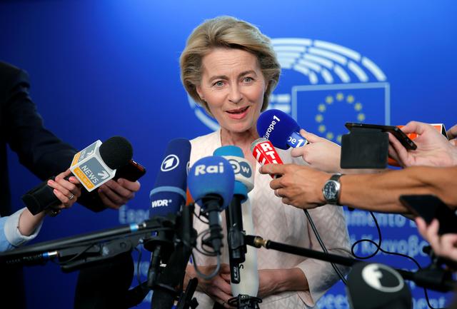 ba ursula von der leyen duoc bau lam chu tich uy ban chau au