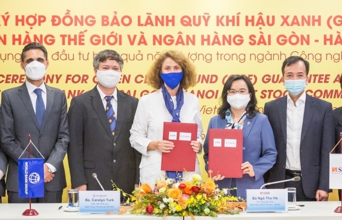 SHB và World Bank ký hợp đồng bảo lãnh Quỹ Khí hậu Xanh