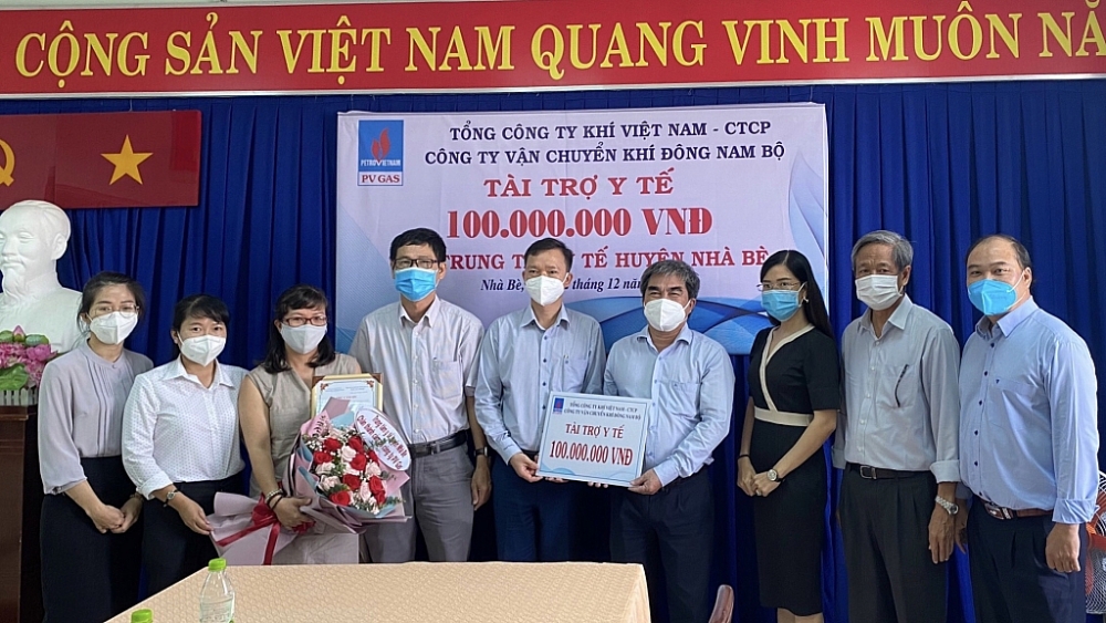 Công ty Vận chuyển Khí Đông Nam bộ thực hiện các chương trình an sinh xã hội mừng năm mới 2022