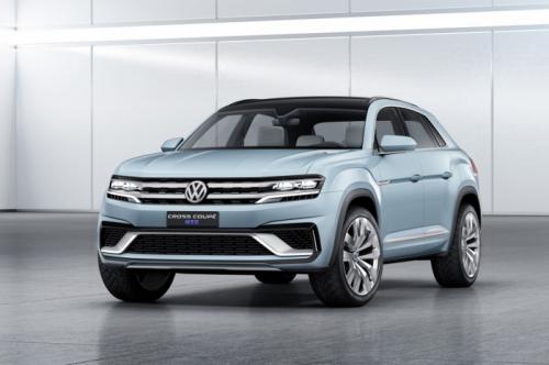 volkswagen gioi thieu mau xe cross coupe gte concept