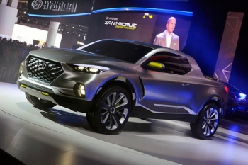 Santa Cruz Crossover Truck- mẫu xe lạ mắt của Hyundai