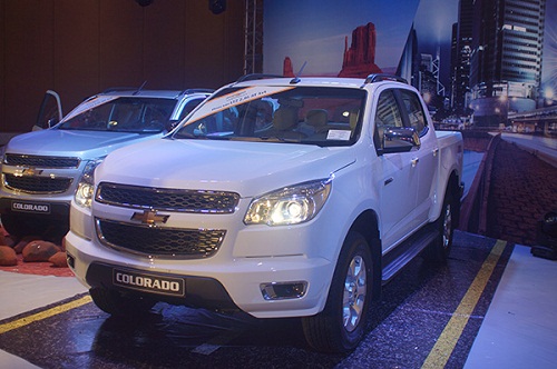 ra mat chevrolet colorado moi gm khuay dong thi truong xe ban tai