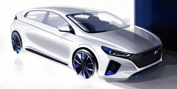 Hyundai hé lộ bản vẽ chi tiết IONIQ