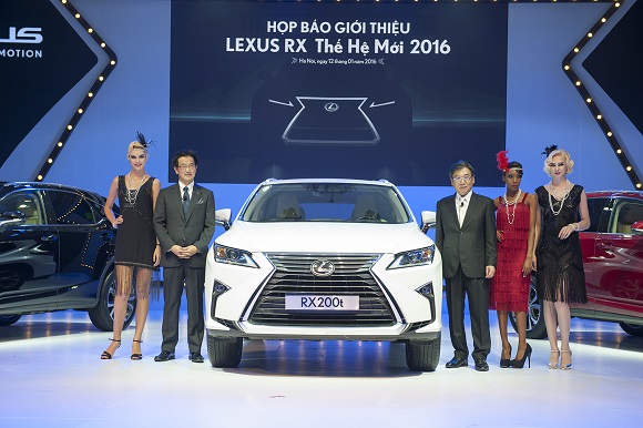 lexus rx 2016 chinh thuc ra mat tai viet nam