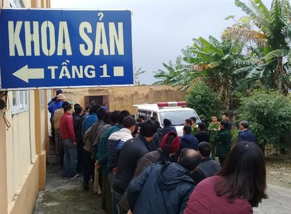 bo y te yeu cau bao cao nhanh vu san phu tu vong tai thai binh