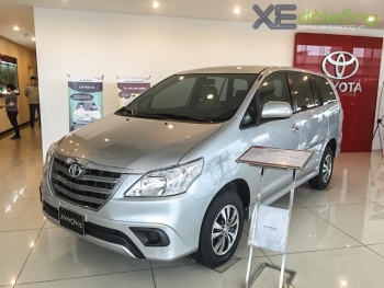 Diện kiến Toyota Innova bản nâng cấp 2015 tại Hà Nội