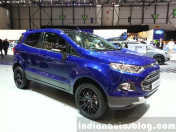 Ford EcoSport 2015 thêm biến thể S, cách âm tốt hơn