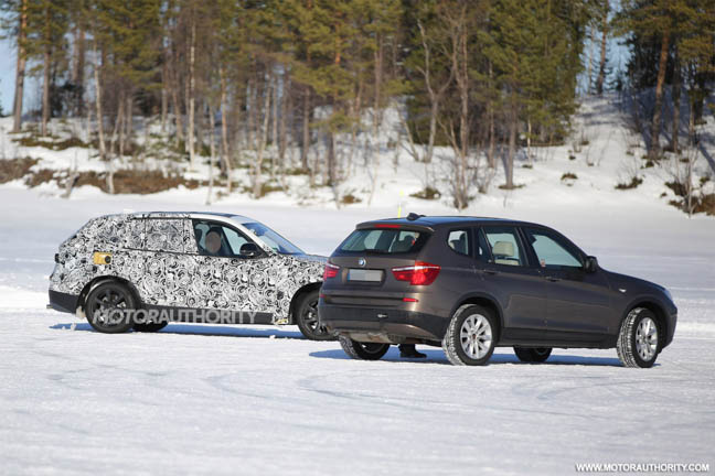 bmw x3 2017 lo anh chay thu